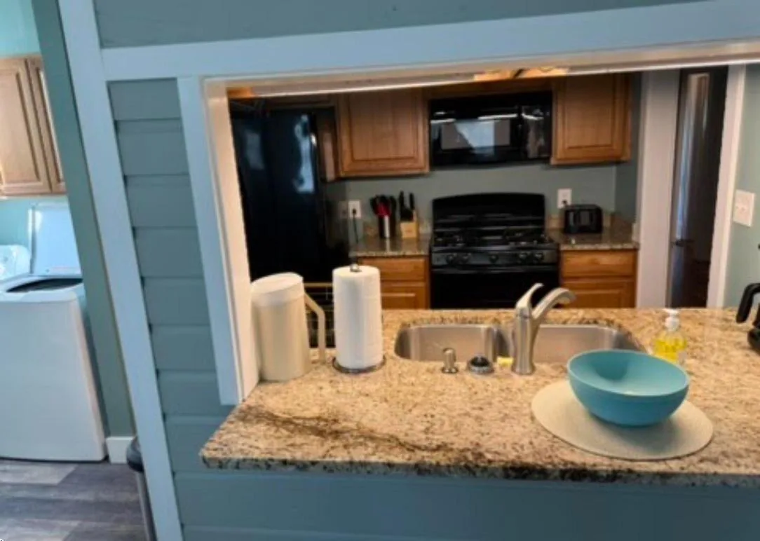 Kitchen pass-through after renovation, The Magnolia House, Tuskegee Institute, Tuskegee