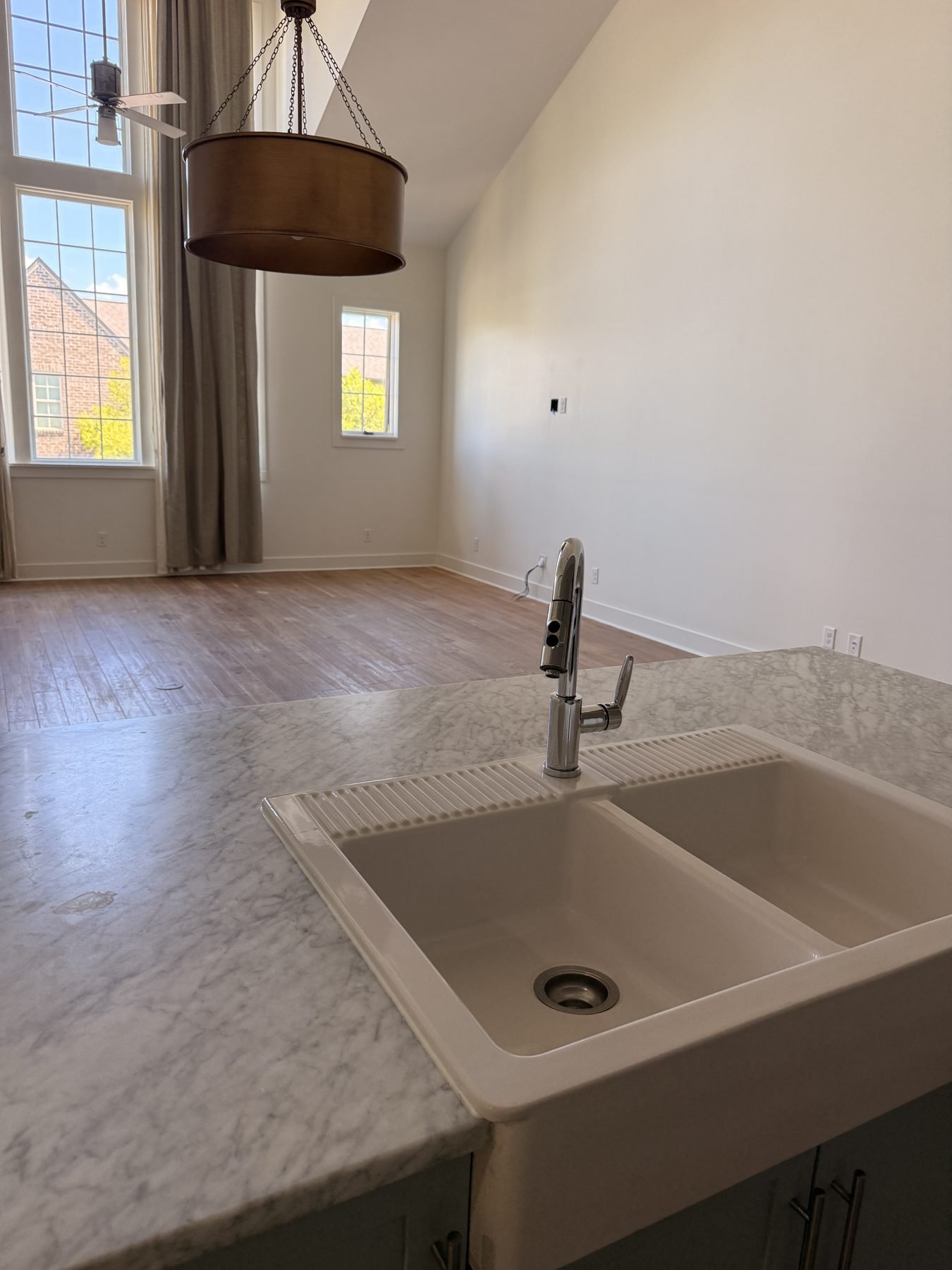 Kitchen sink after renovation, The Hampstead Townhome, Hampstead, Montgomery