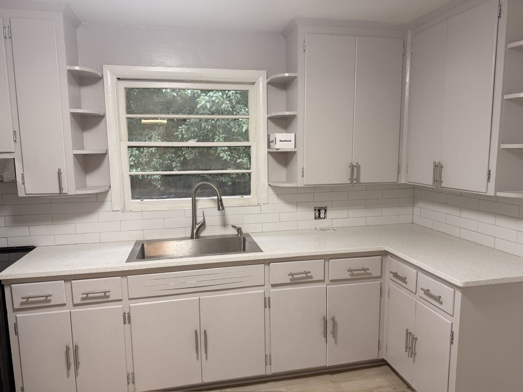 Kitchen after renovation, The Bellhurst House, Bellhurst, Montgomery