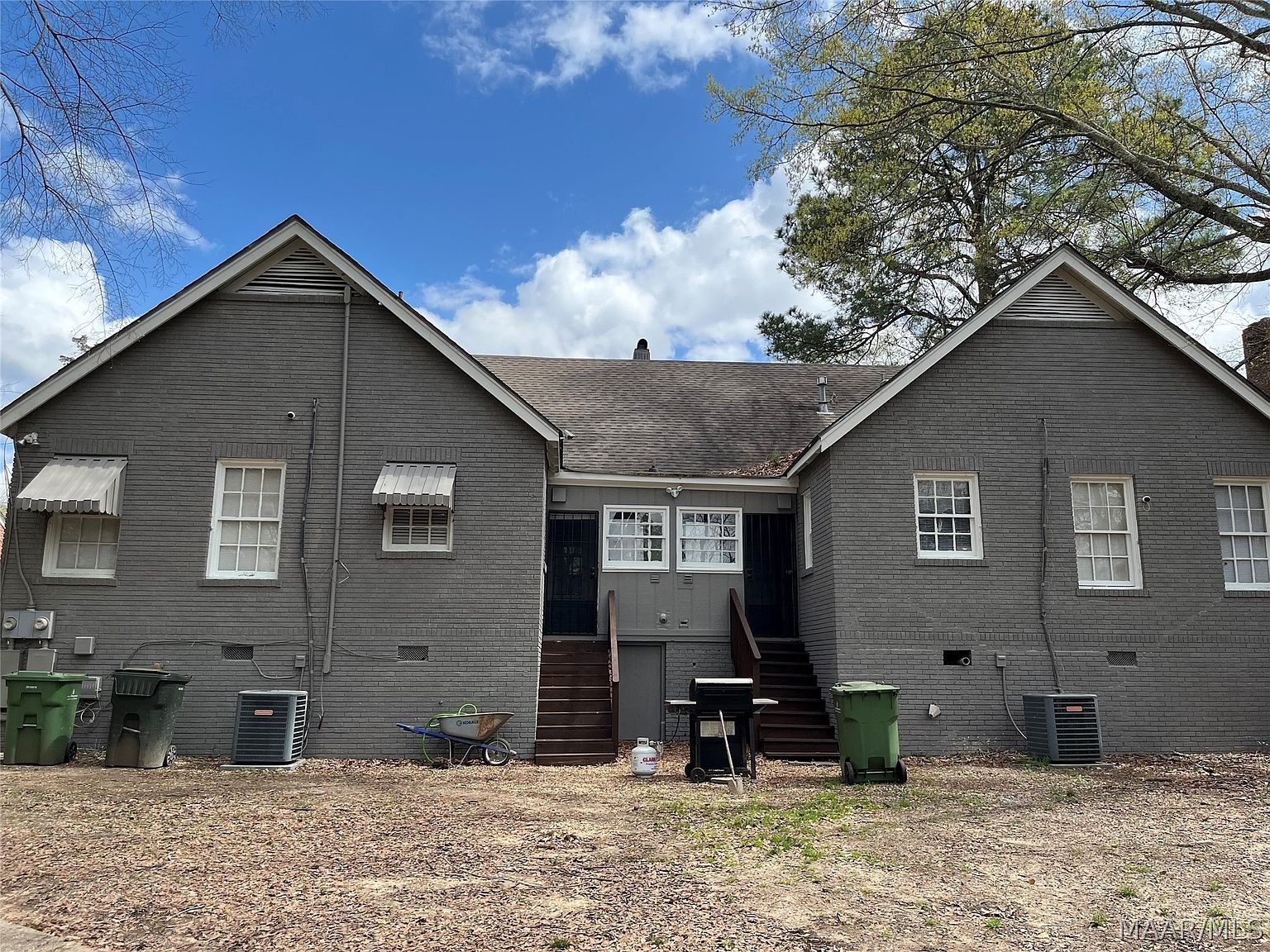 The Magnolia and Hideaway Duplex rear exterior
