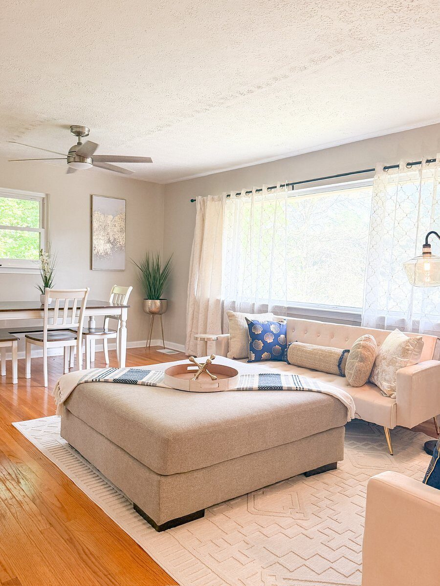 Hilltop Haven in Montgomery, Alabama — furnished interior