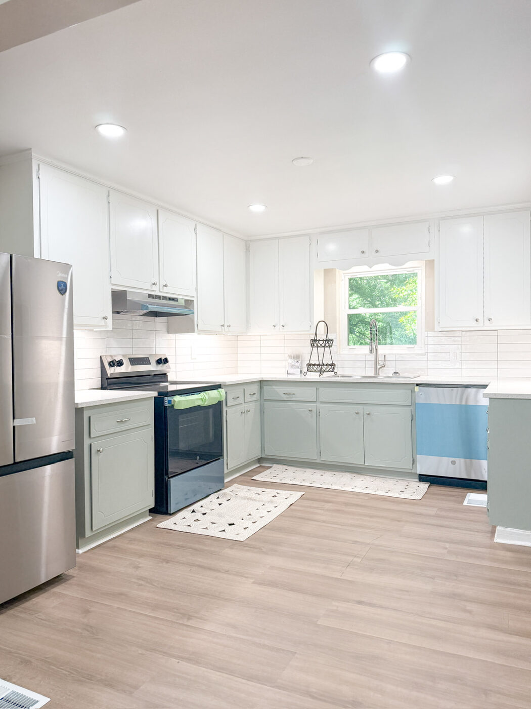 Hilltop Haven kitchen after renovation