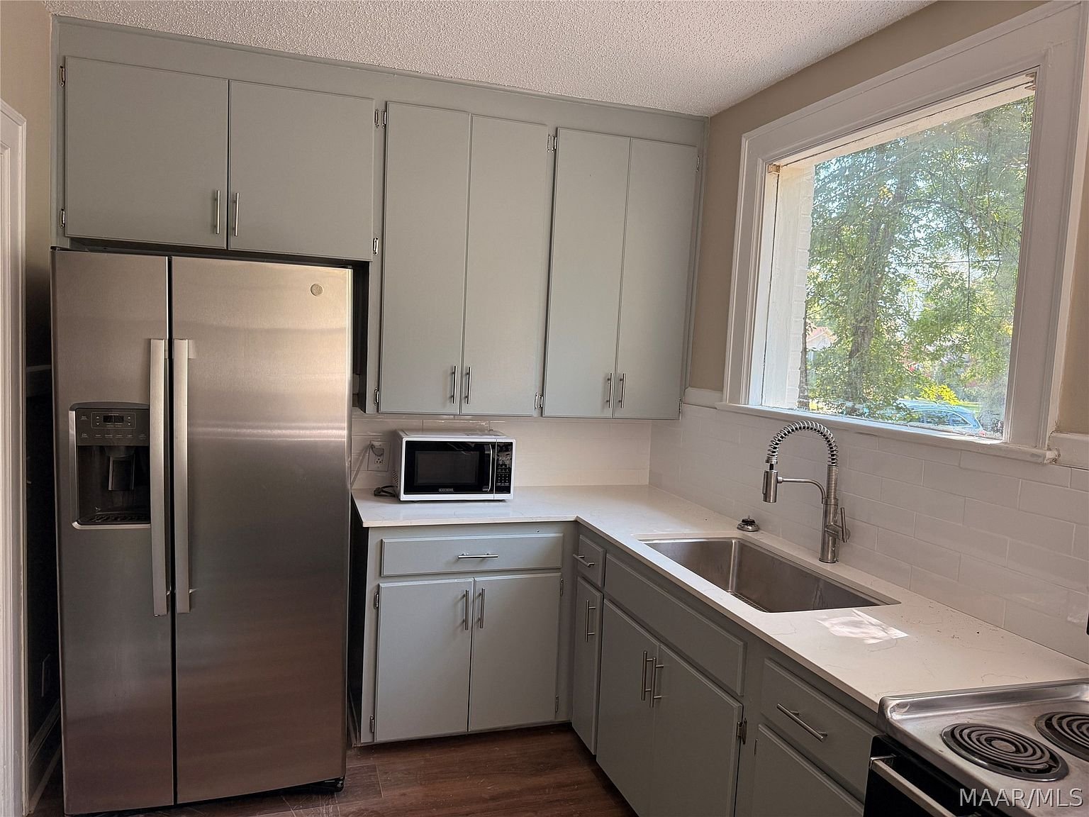 The South Hull Cottage kitchen sink and cabinets