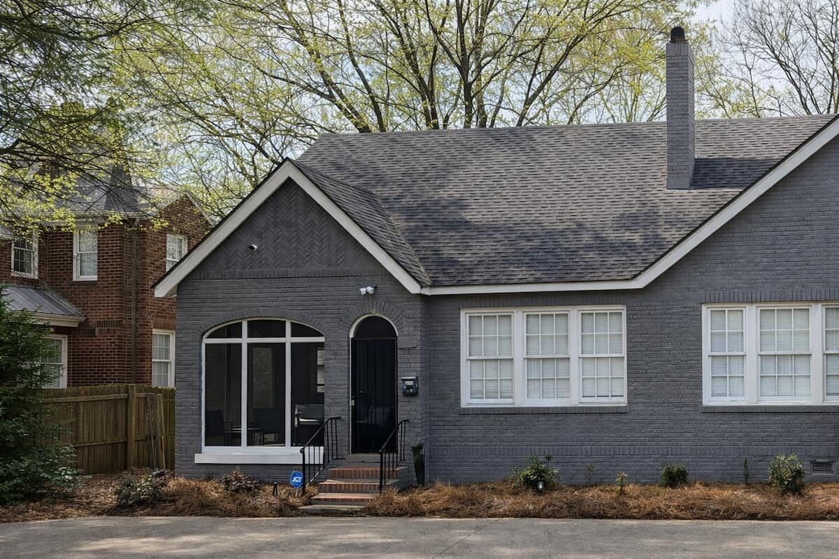 The Historic Hideaway in Montgomery, Alabama — exterior of the home