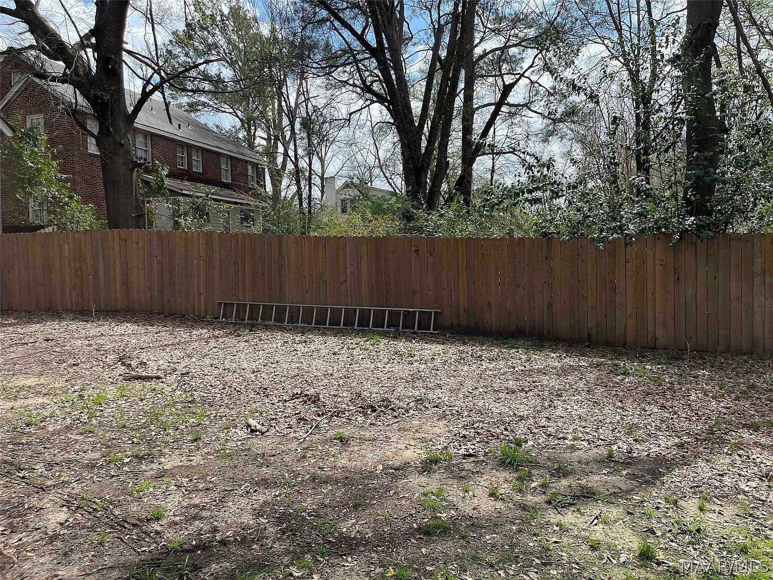The Magnolia and Hideaway Duplex backyard